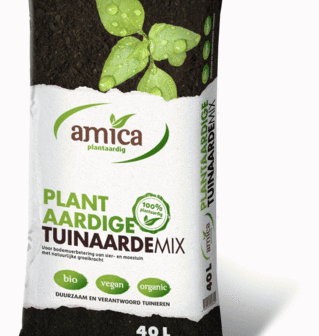 Plantaardige tuinaarde amica- 100% plantaardig!